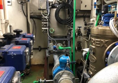 Instalación Sistema de Tratamiento Agua Lastre