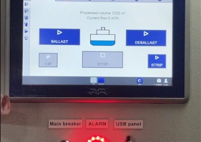 Instalación Sistema de Tratamiento Agua Lastre